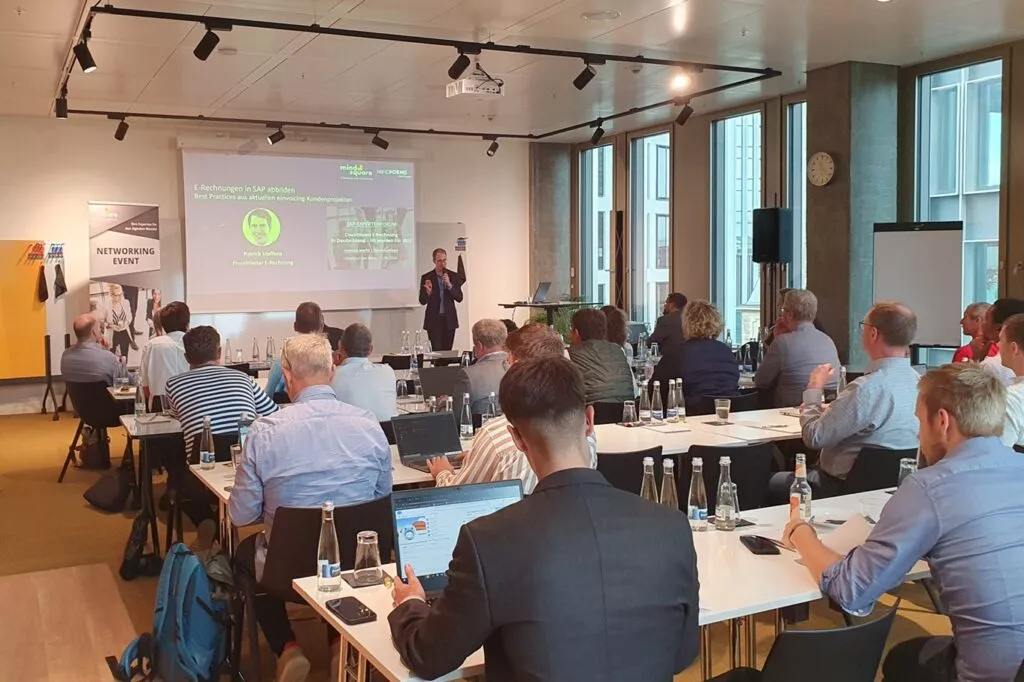 SAP-Expertenforum in Frankfurt: E-Rechnung 2027 – der Countdown läuft! Ausgang & Eingang zukunftssicher aufstellen