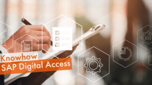 Beitragsbild Knowhow SAP Digital Access