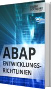 Unser E-Book zu den ABAP Entwicklungsrichtlinien