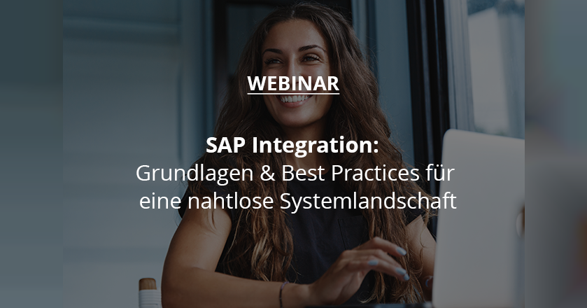 Webinar: SAP Integration | Erlebe Software