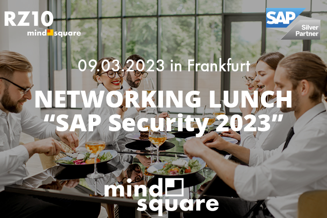 Networking Lunch: SAP Security 2023
