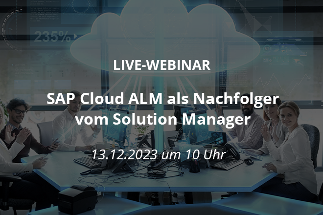 SAP Cloud ALM SAP Solution Manager