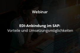 EDI-Anbindung in SAP