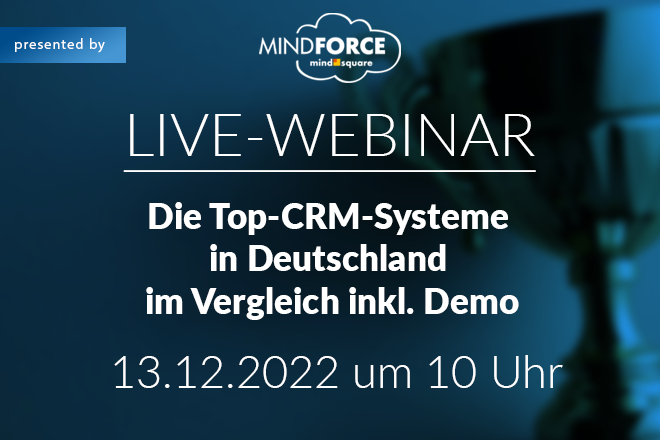 Die Top-CRM-Systeme in Deutschland im Vergleich inkl. Demo