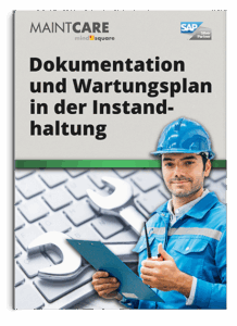 Cover Dokumentation und Wartungsplan in der Instandhaltung