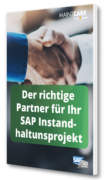 Unsere Checkliste zum Thema "Der richtige Partner für Ihr SAP Instandhaltungsprojekt"