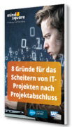 Unser Whitepaper zu Thema 8 Gründe für das Scheitern von IT-Projekten