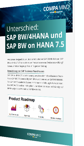 Unterschied: SAP BW/4HANA und SAP BW on HANA 7.5