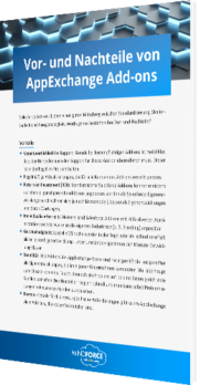 Vor- und Nachteile von AppExchange Add-Ons