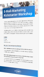 E-Mail Marketing Kickstarter Workshop