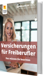 Unser E-Book zum Thema Versicherungen für Freiberufler