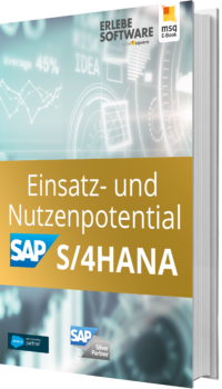 Unser E-Book zum Einsatz- und Nutzenpotential von SAP S/4HANA