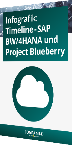 Timeline SAP BW/4HANA und Project Blueberry [Infografik]