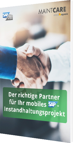 Unsere Checkliste zum Thema: So finden Sie den richtigen Partner für Ihr mobiles SAP-Instandhaltungsprojekt