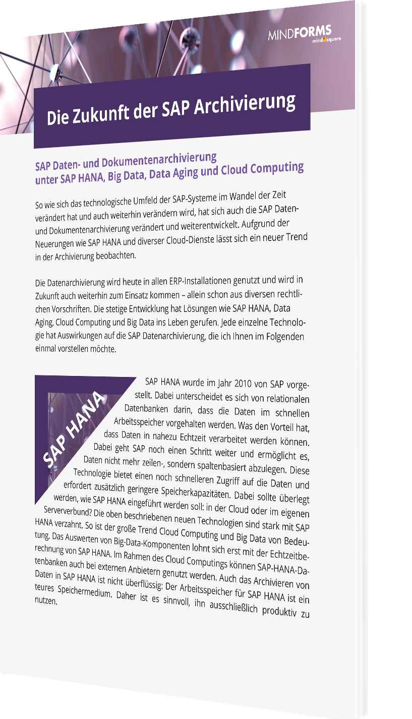 Zukunft der SAP Archivierung [Whitepaper]