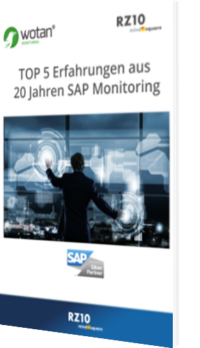 Unser E-Book zum Thema Top 5 Erfahrungen aus 20 Jahren SAP Monitoring