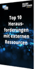 Top 10 Herausforderungen mit externen Ressourcen