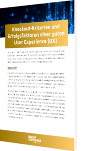Unser Whitepaper zum Thema Knockout-Kriterien und Erfolgsfaktoren einer guten User Experience