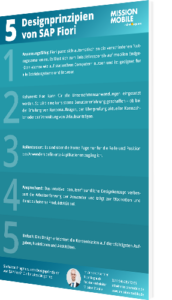 SAP Fiori Designprinzipien