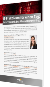 Tagespraktikum bei mindsquare