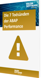 Unser Whitepaper zum Thema Die 7 Todsünden der ABAP Performance