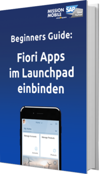 Fiori apps im Launchpad einbinden