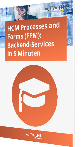 Howto: HCM Processes and Forms (FPM): Backend-Services in 5 Minuten