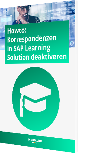 Howto: Korrespondenzen in SAP Learning Solution deaktivieren