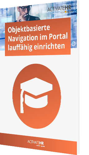 Howto: Objektbasierte Navigation im Portal lauffähig einrichten