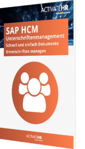 SAP HCM Unterschriftenmanagement