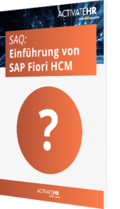 SAQ Einführung von SAP Fiori HCM