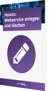 Webservice anlegen und löschen