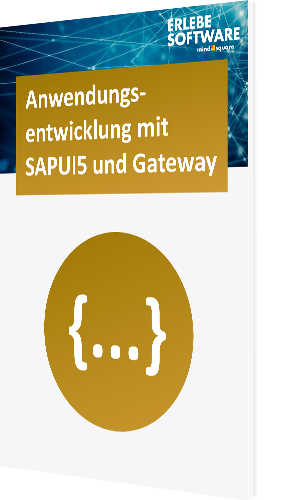 Unser Whitepaper zum Thema Anwendungsentwicklung mit SAPUI5 und Gateway