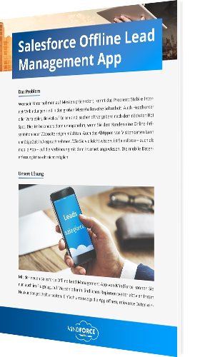 Salesforce Offline Lead Management App