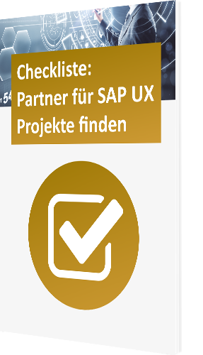 Checkliste: Partner für SAP UX Projekte finden