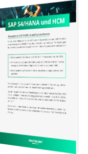 Whitepaper: SAP S/4HANA und HCM