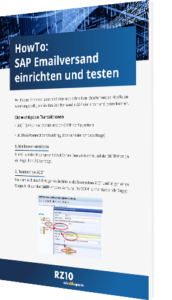 Howto: SAP E-Mail Versand