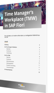 Time Manager’s Workplace (TMW) in SAP Fiori