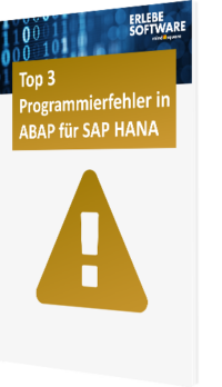 Top 3 Programmierfehler in ABAP für SAP HANA