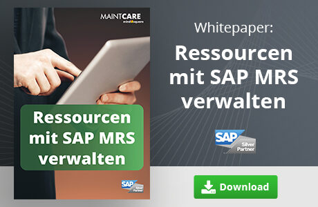 Unser Whitepaper zum Thema "Ressourcen mit SAP MRS verwalten"
