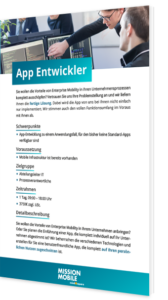 Unser Whitepaper zum Thema App Entwickler