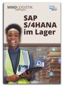 Lagerarbeiterin mit Tablet als Symbol für SAP S/4HANA im Lager