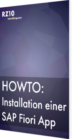 Unser Whitepaper "HowTo: Installation einer SAP Fiori App"