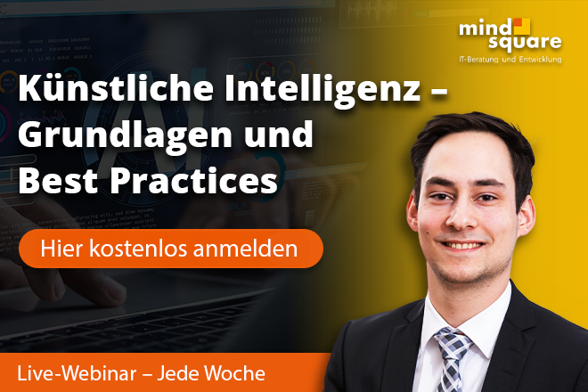 Webinar Künstliche Intelligenz Grundlagen und Best Practices