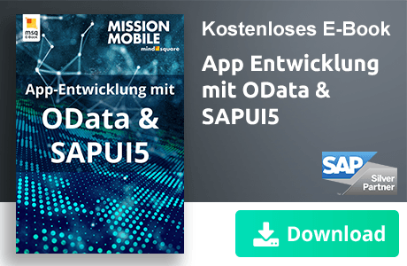 Unser E-Book zum Thema "App-Entwicklung mit OData & SAPUI5"