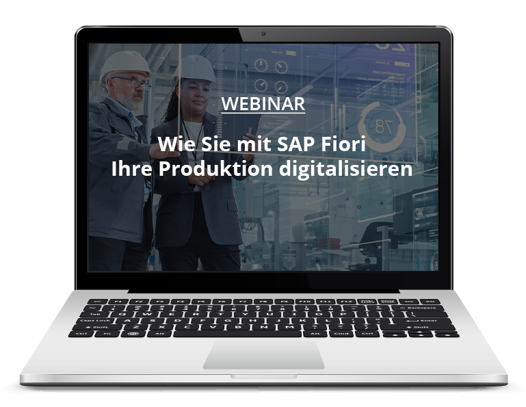 Webinar SAP Fiori Produktion Sidebar