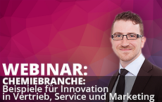 In diesem Webinar erfahren Sie, welchen Herausforderungen die Chemiebranche im Vertrieb, Service und Marketing gegenübersteht und wie Sie diese meistern.