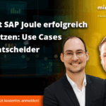 Webinar: KI mit SAP Joule erfolgreich umsetzen: Use Cases für Entscheider