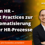 Webinar: KI im HR - Best Practices zur Automatisierung Ihrer HR-Prozesse