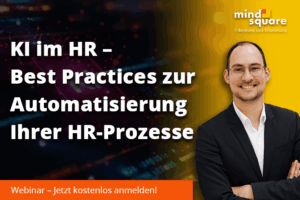 Webinar: KI im HR - Best Practices zur Automatisierung Ihrer HR-Prozesse